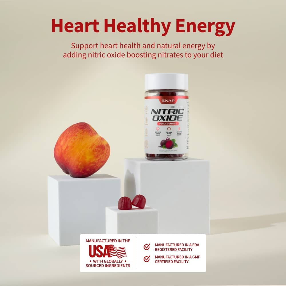 Nitric Oxide Gummies - Peach Flavor