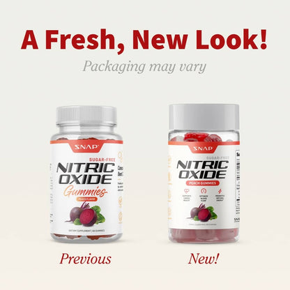 Nitric Oxide Gummies - Peach Flavor