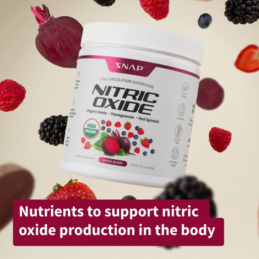 Nitric Oxide Organic Beets - Buy 2, Get 1 FREE!