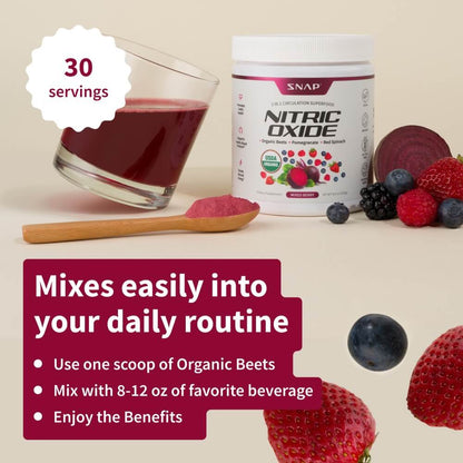 Nitric Oxide Organic Beets - Buy 3, Get 2 FREE!