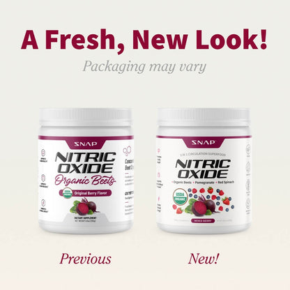 Nitric Oxide Organic Beets - Buy 2, Get 1 FREE!