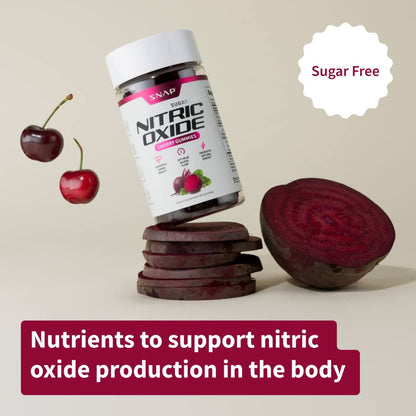 Nitric Oxide Gummies - Cherry Flavor - Buy 2 Get 1 FREE!