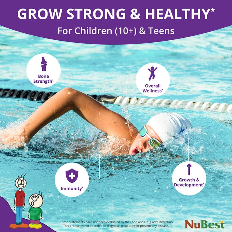 NuBest Tall 10+, Powerful Growth Support for Teens (60 Capsules)