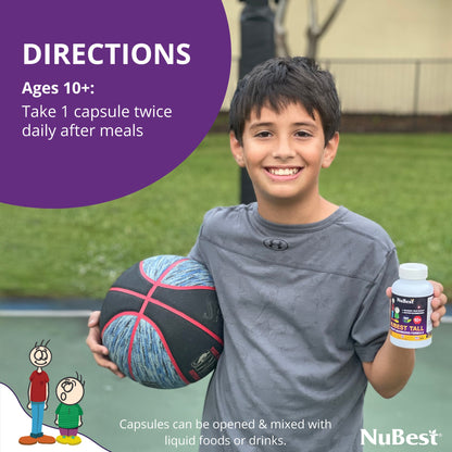 NuBest Tall 10+, Powerful Growth Support for Teens (60 Capsules)