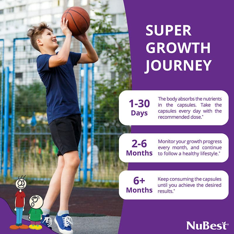 NuBest Tall 10+, Powerful Growth Support for Teens (60 Capsules)
