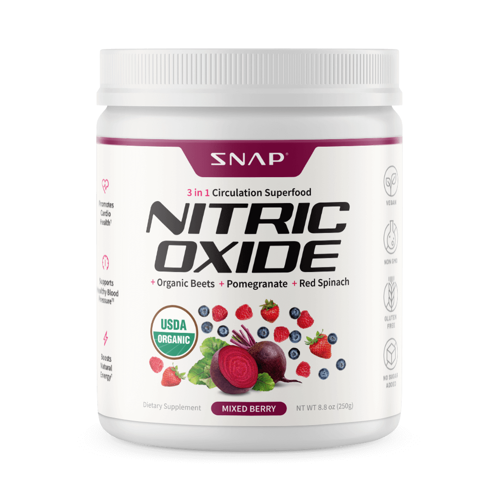 Nitric Oxide Organic Beets - Original Berry Flavor - 3 Month Supply