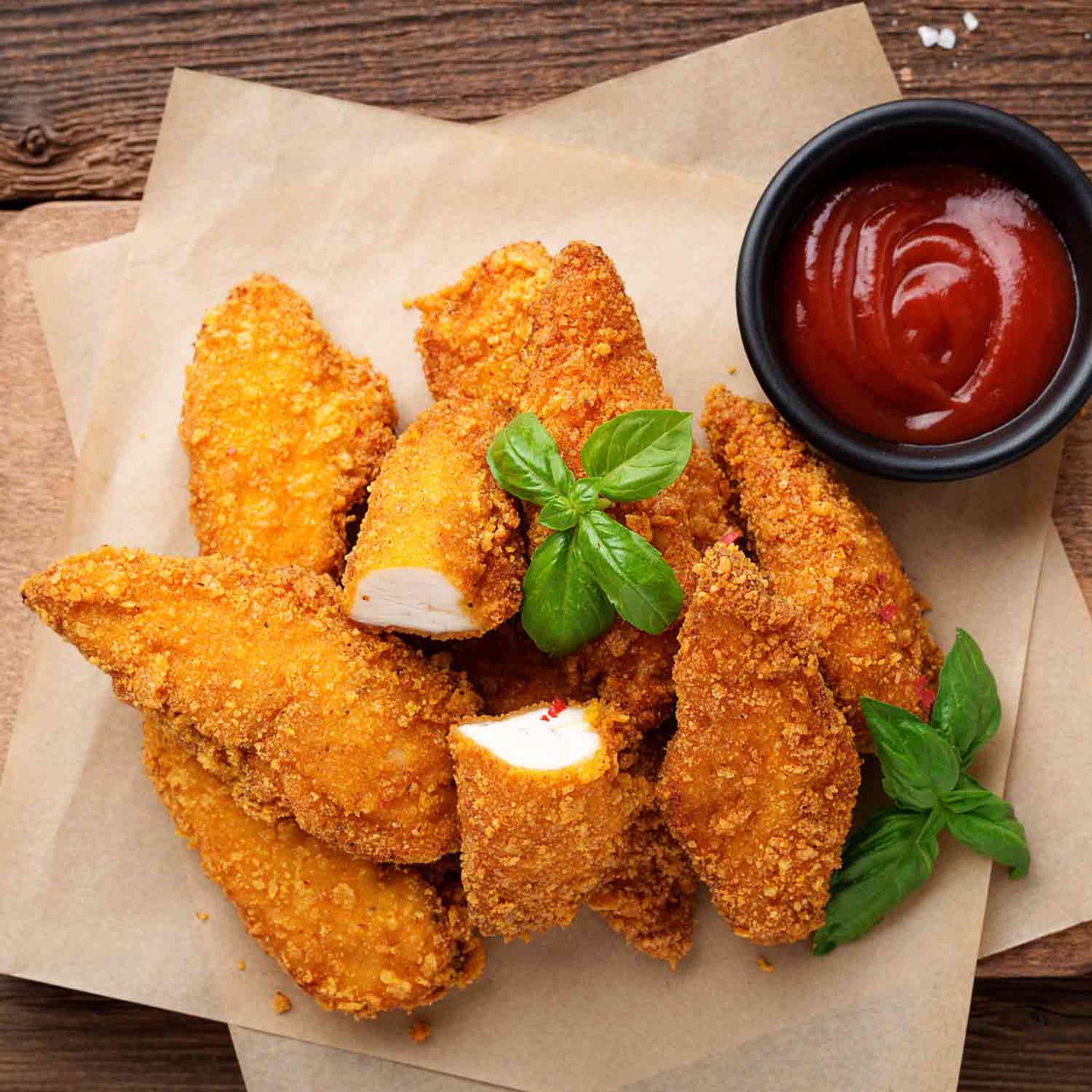 Plain Keto Bread Crumbs - 2g Net Carbs Keto Breading, High Protein, Non-GMO