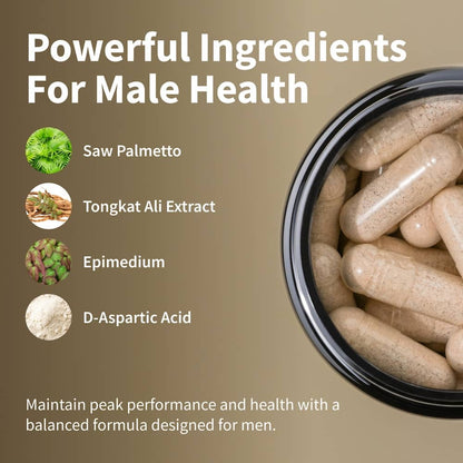 3 Testo Boosters + 1 Free Container + Free E-Book