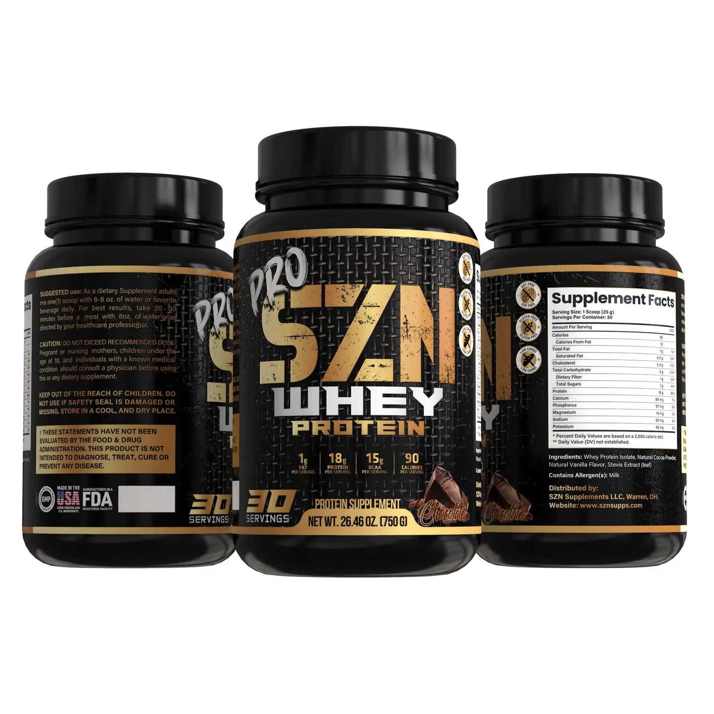 Pro-SZN Chocolate Whey Protein