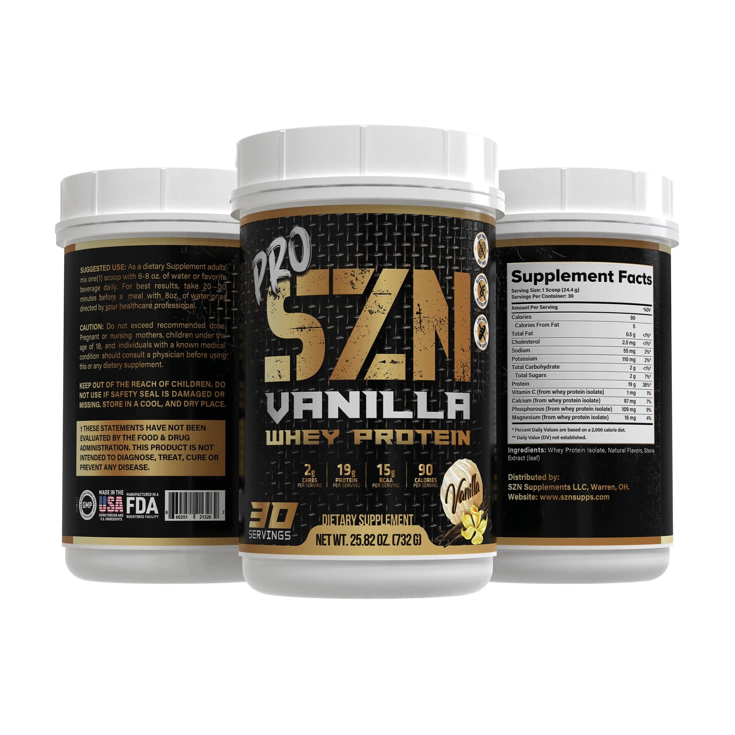 Pro-SZN Vanilla Whey Protein